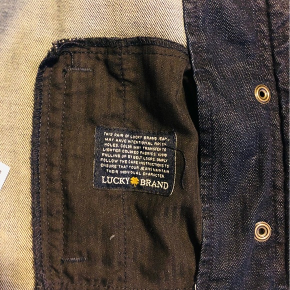 Lucky Brand Indigo Blue Denim Jean Jacket - Picture 7 of 13